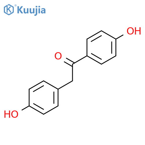 1,2-Bis(4-Hydroxyphenyl)ethanone structure