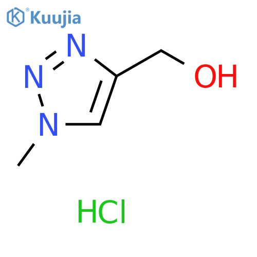 (1-methyl-1H-1,2,3-triazol-4-yl)methanol hydrochloride structure