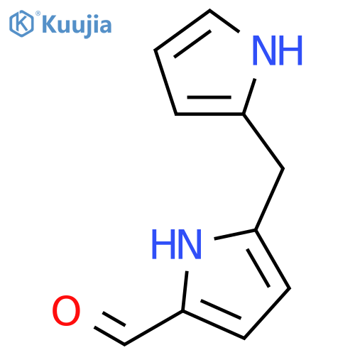 5-(1h-pyrrol-2-ylmethyl)-1h-pyrrole-2-carbaldehyde structure