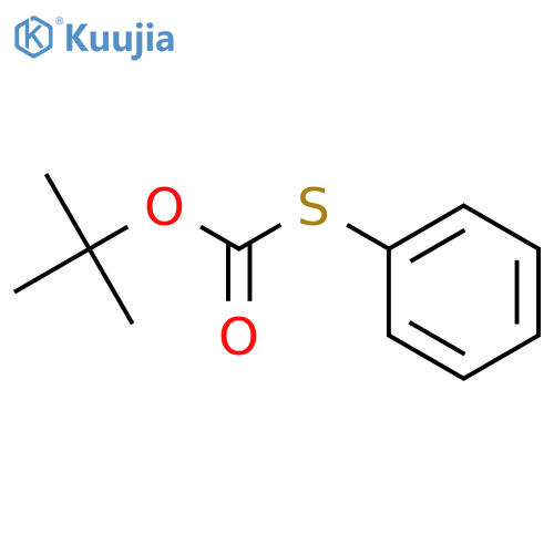 Carbonothioic acid,O-(1,1-dimethylethyl) S-phenyl ester structure