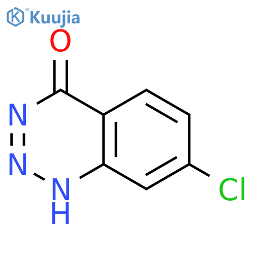 7-chloro-3,4-dihydro-1,2,3-benzotriazin-4-one structure