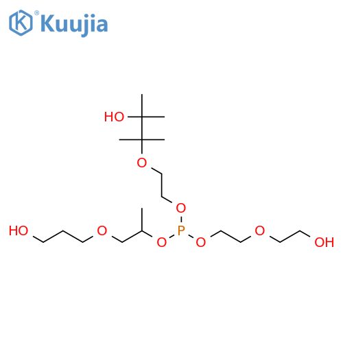3,6,8,11-Tetraoxa-7-phosphatridecane-1,13-diol,7-[2-(2-hydroxymethylethoxy)methylethoxy]tetramethyl- structure