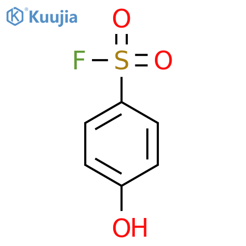 4-hydroxybenzene-1-sulfonyl fluoride structure