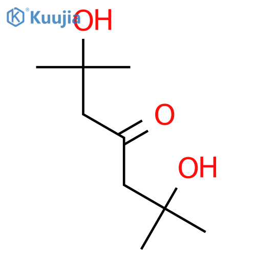 4-Heptanone,2,6-dihydroxy-2,6-dimethyl- structure