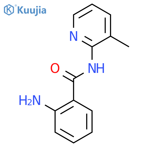 2-Amino-N-(3-methylpyridin-2-yl)benzamide structure