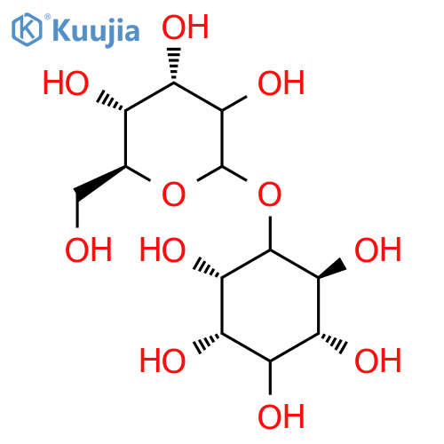 1-O-α-D-Galactopyranosyl-L-myo-inositol Hydrate structure