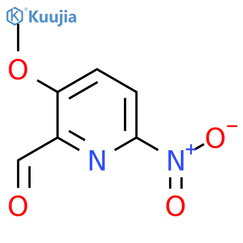 3-Methoxy-6-nitro-pyridine-2-carbaldehyde structure