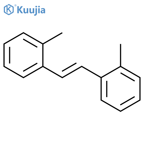 Benzene,1,1'-(1E)-1,2-ethenediylbis[2-methyl- structure