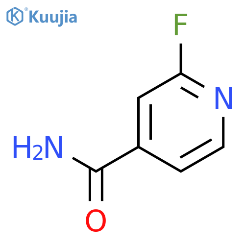 2-Fluoropyridine-4-carboxamide structure