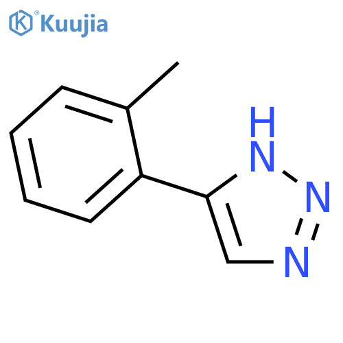 5-(2-methylphenyl)-1H-1,2,3-Triazole structure