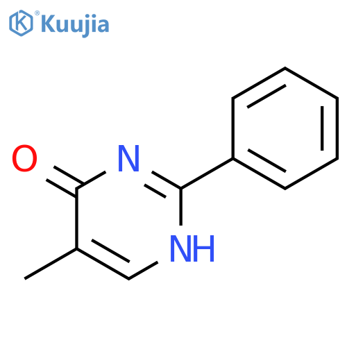 4(1H)-Pyrimidinone, 5-methyl-2-phenyl- structure