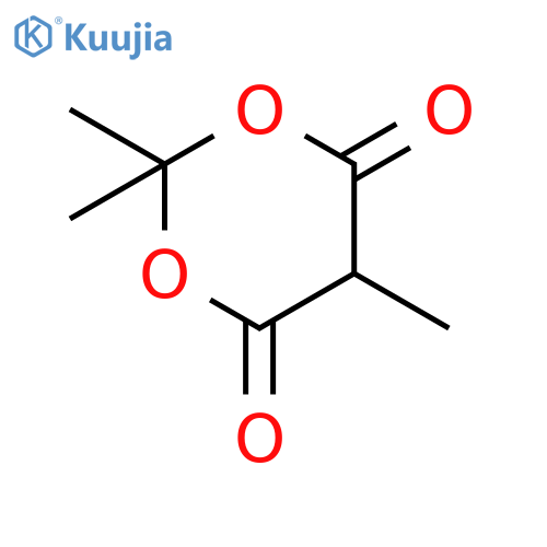 2,2,5-Trimethyl-1,3-dioxane-4,6-dione structure
