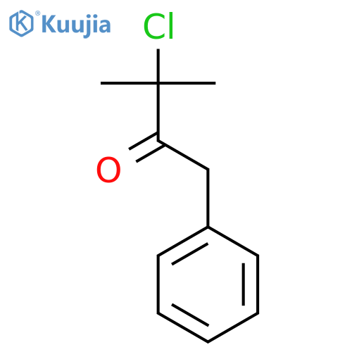 2-Butanone, 3-chloro-3-methyl-1-phenyl- structure