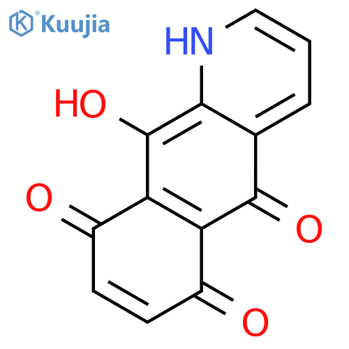 10-hydroxy-1h-benzo[g]quinoline-5,6,9-trione structure