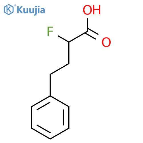 2-Fluoro-4-phenylbutanoic acid structure