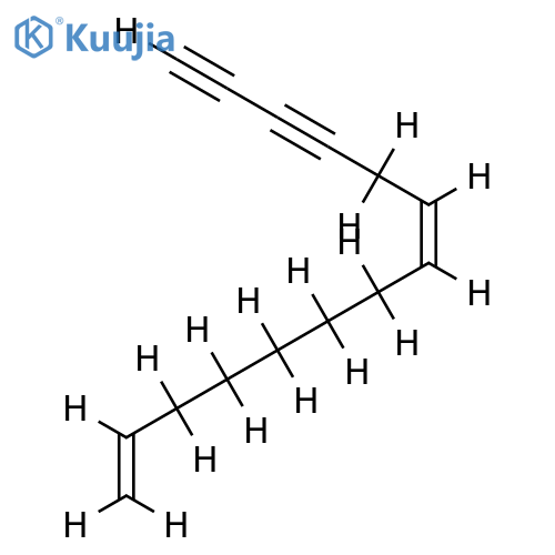 (Z)-form-1,8-Tetradecadiene-11,13-diyne structure