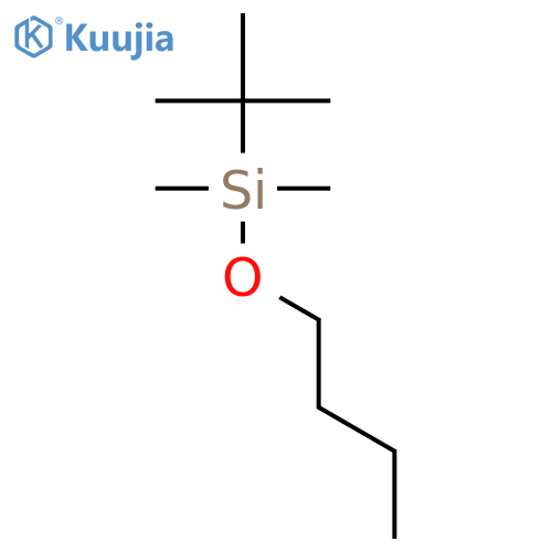 Butoxy(tert-butyl)dimethylsilane structure