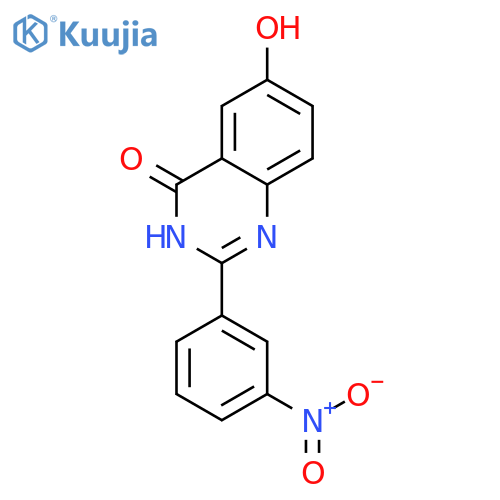 6-Hydroxy-2-(3-nitrophenyl)quinazolin-4(3H)-one structure