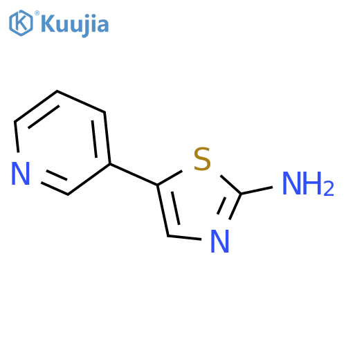5-(pyridin-3-yl)-1,3-thiazol-2-amine structure