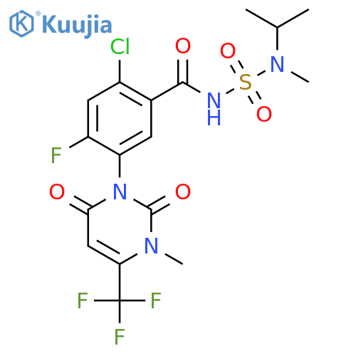Saflufenacil structure