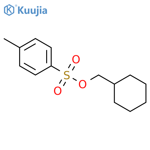 Cyclohexylmethyl 4-methylbenzenesulfonate structure