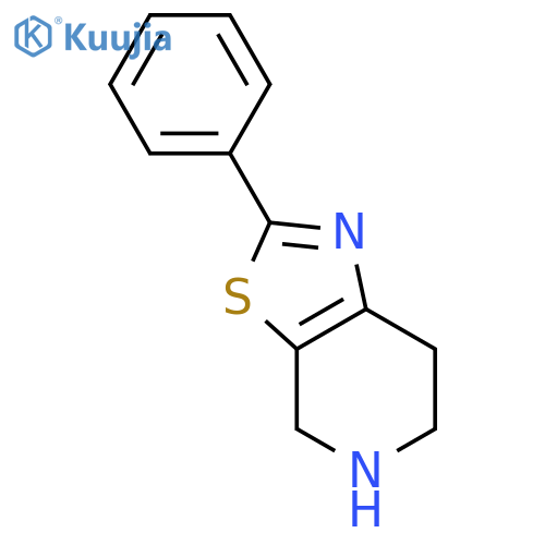 2-phenyl-4H,5H,6H,7H-1,3thiazolo5,4-cpyridine structure