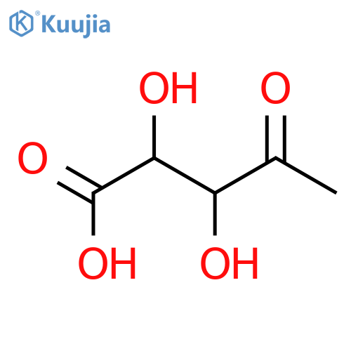 2,3-Dihydroxy-4-oxopentanoic Acid structure