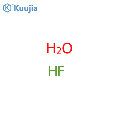 Hydrofluoric acid, hexahydrate structure