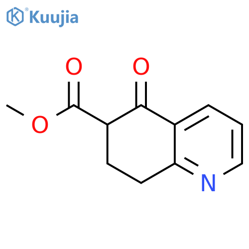 methyl 5-oxo-5,6,7,8-tetrahydroquinoline-6-carboxylate structure