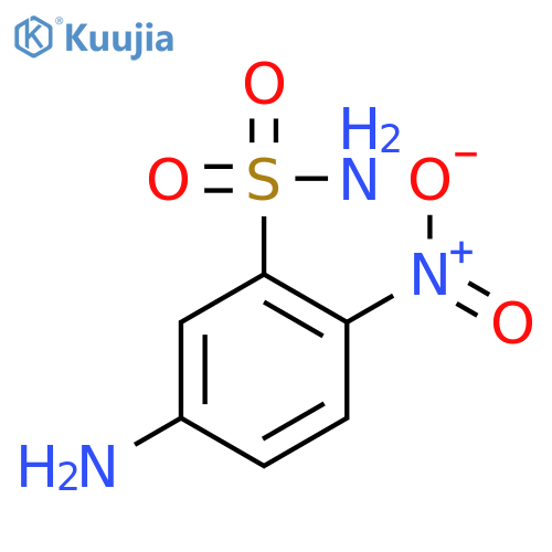 5-Amino-2-nitrobenzenesulfonamide structure