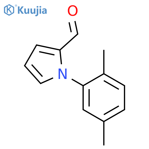 1-(2,5-DIMETHYLPHENYL)-1H-PYRROLE-2-CARBALDEHYDE structure