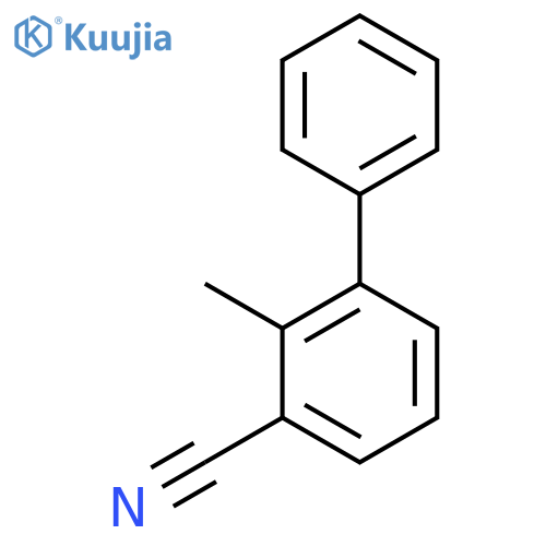 2-Methyl-[1,1'-biphenyl]-3-carbonitrile structure