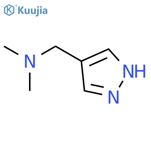 1H-Pyrazole-4-methanamine, N,N-dimethyl- structure
