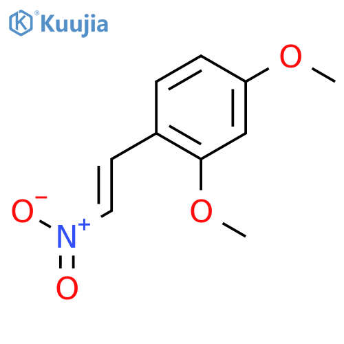 2,4-dimethoxy-1-(2-nitroethenyl)benzene structure