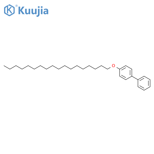 4-Octadecyloxybiphenyl structure