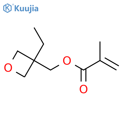 (3-ethyloxetan-3-yl)methyl 2-methylprop-2-enoate structure