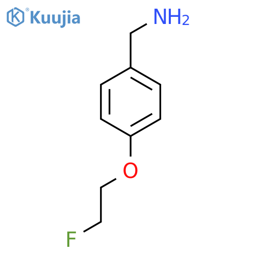 4-(2-Fluoroethoxy)-benzylamine structure