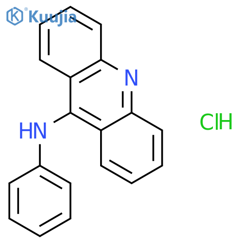N-phenylacridin-9-amine;hydrochloride structure