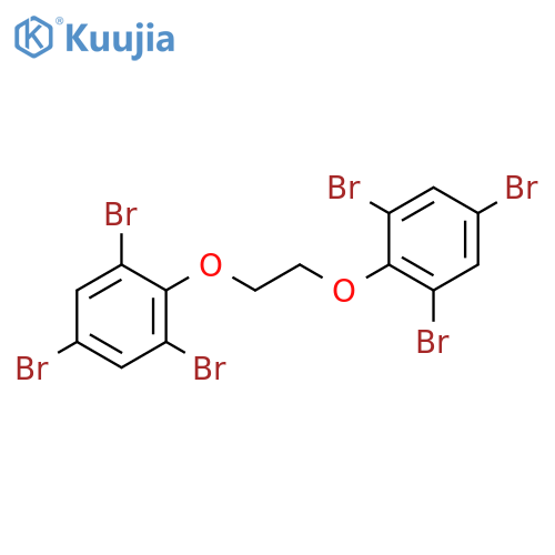 1,2-Bis(2,4,6-tribromophenoxy)ethane structure