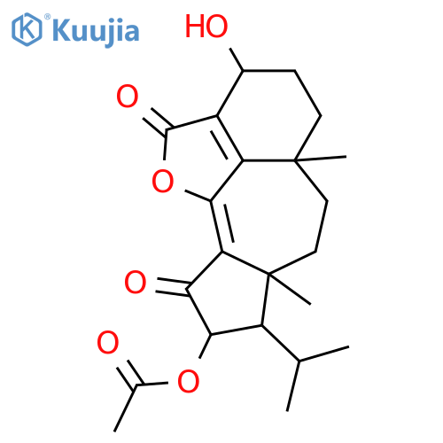 Guanacastepene J; 13-Epimer, O13-de-Me, 13-Ac structure
