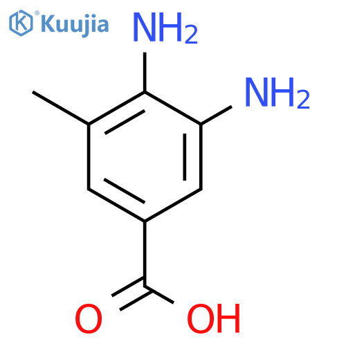3,4-diamino-5-methylBenzoic acid structure