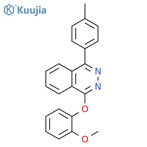 1-(2-methoxyphenoxy)-4-(4-methylphenyl)phthalazine structure