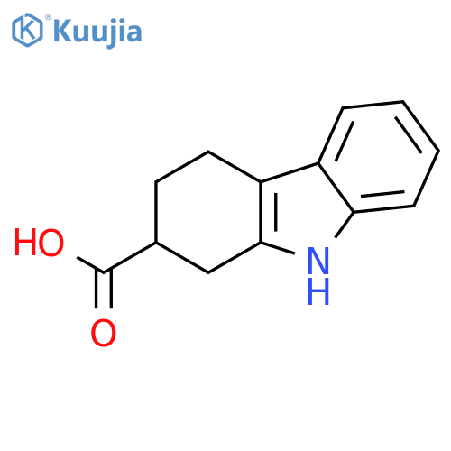 2,3,4,9-Tetrahydro-1H-carbazole-2-carboxylic acid structure
