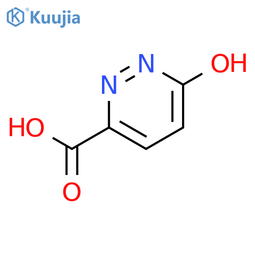 6-Hydroxypyridazine-3-carboxylic acid structure