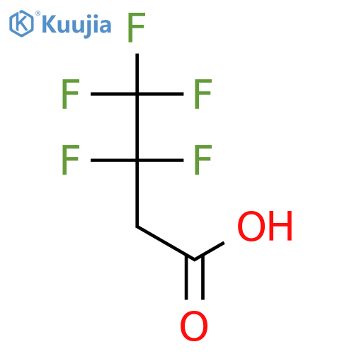 3,3,4,4,4-Pentafluorobutanoic Acid structure