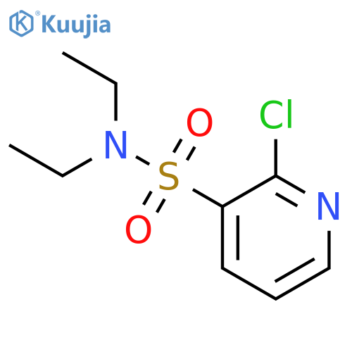 3-Pyridinesulfonamide, 2-chloro-N,N-diethyl- structure