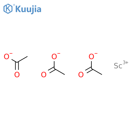 Scandium acetate structure