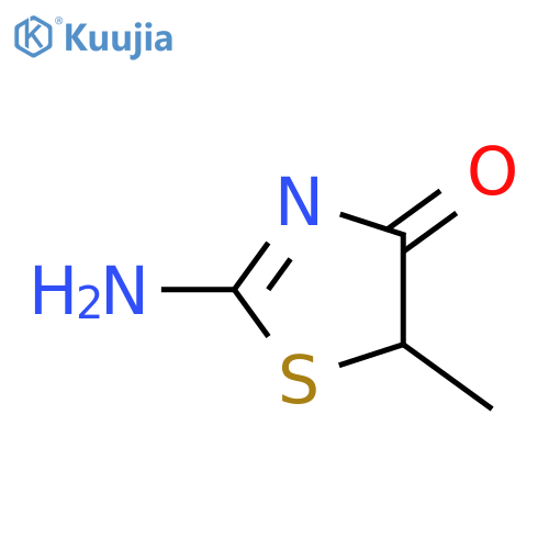 2-Amino-5-methyl-1,3-thiazol-4(5H)-one structure