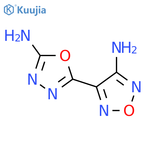 4-(5-Amino-1,3,4-oxadiazol-2-yl)-1,2,5-oxadiazol-3-amine structure