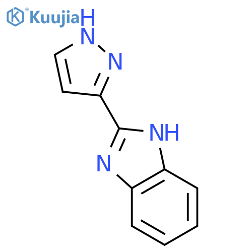 1H-Benzimidazole,2-(1H-pyrazol-3-yl)- structure